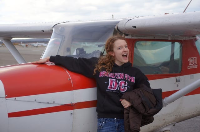 Carol Keel 1st Solo Flight Oct 19_2013