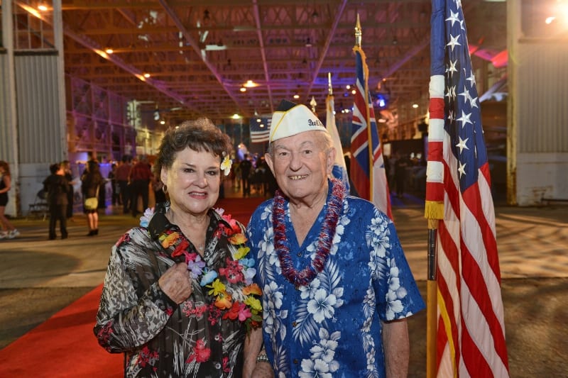 Pearl Harbor Survivor CDR John Mathrusse was on Ford Island 12/7/41 (PRNewsFoto/Pacific Aviation Museum Pearl...)