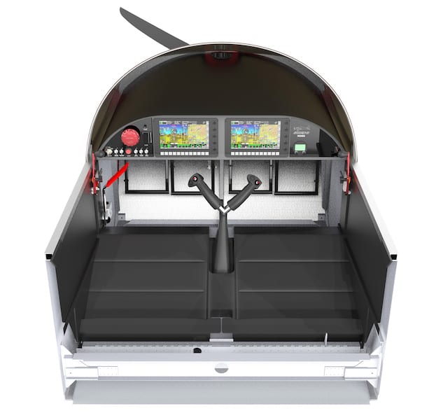 Sonex B Fuselage interior view