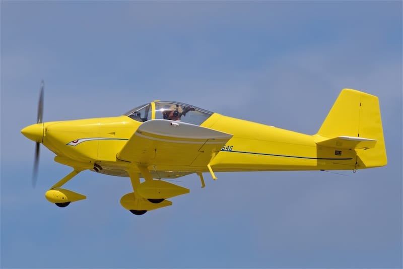 The Vans’s RV-7A is a very popular homebuilt with over 1,400 completed since 2001.