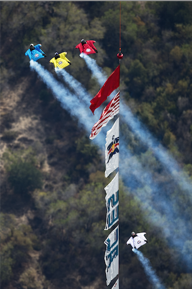 Wingsuit racing