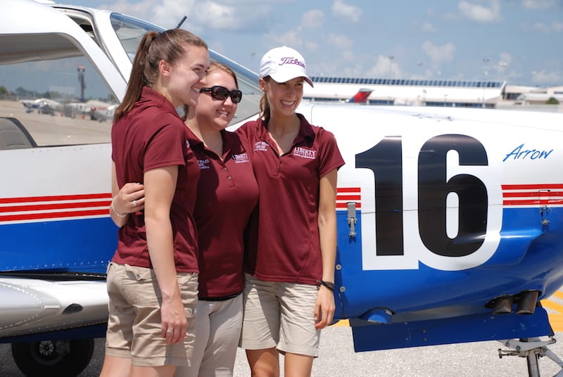 Tenth place winners, Katie Wagner, Alicia Isacson, and Analise Nelson, Team Classic 16 are the Liberty Belles II. 