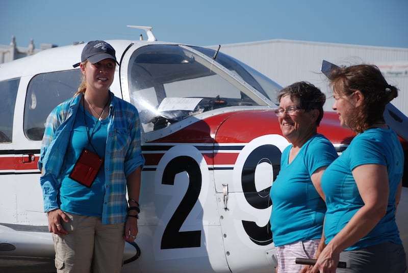 Seventh place winners, the Baldwin Family Flyers, are Cara Baldwin, Carolyn Baldwin, and Lydia Baldwin as Team Classic 29.