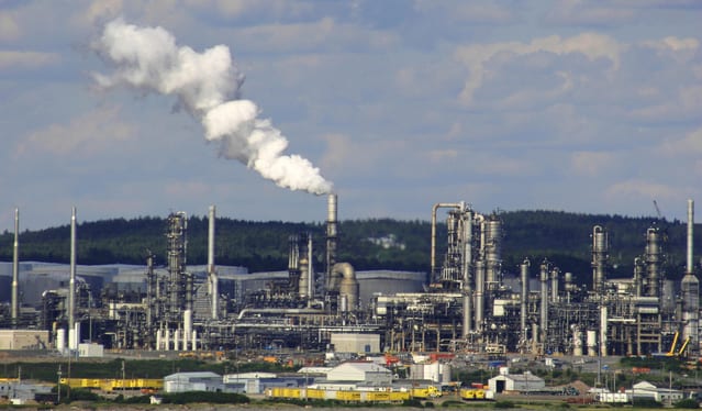 An oil refinery. (Photo courtesy FreeImages.com/William Picard)