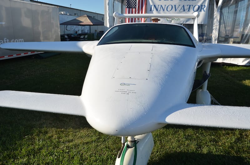 Commuter Craft at its Oshkosh display