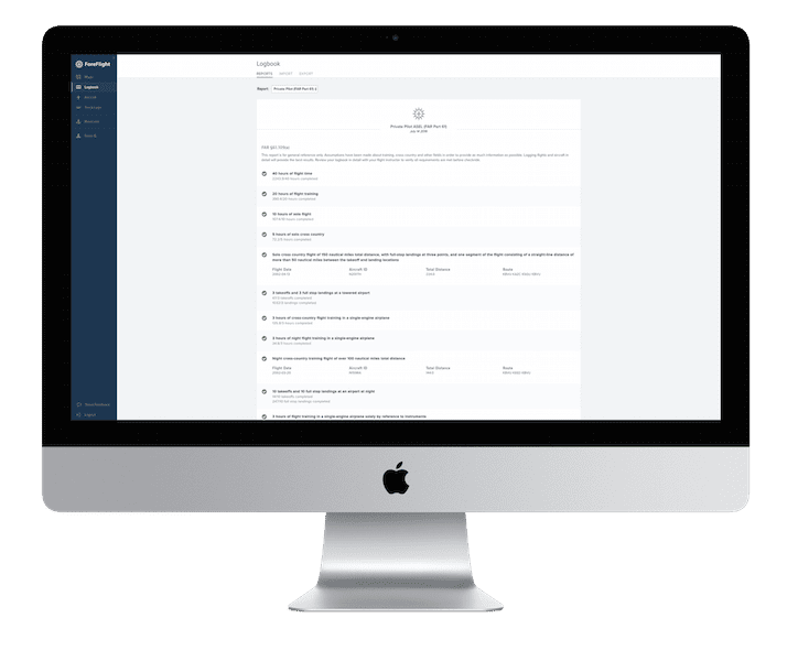 Image 5 - ForeFlight Logbook Progress Tracking