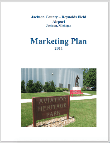 Jackson County Michigan Airport Marketing Plan