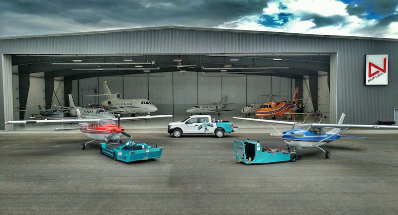 Photo 2 to Accompany Hangar Construction Complete at Jet Center at Santa Fe (KSAF)