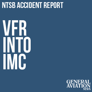 VFR into IMC NTSB Accident Report