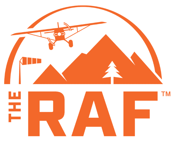 The Recreational Aviation Foundation RAF logo