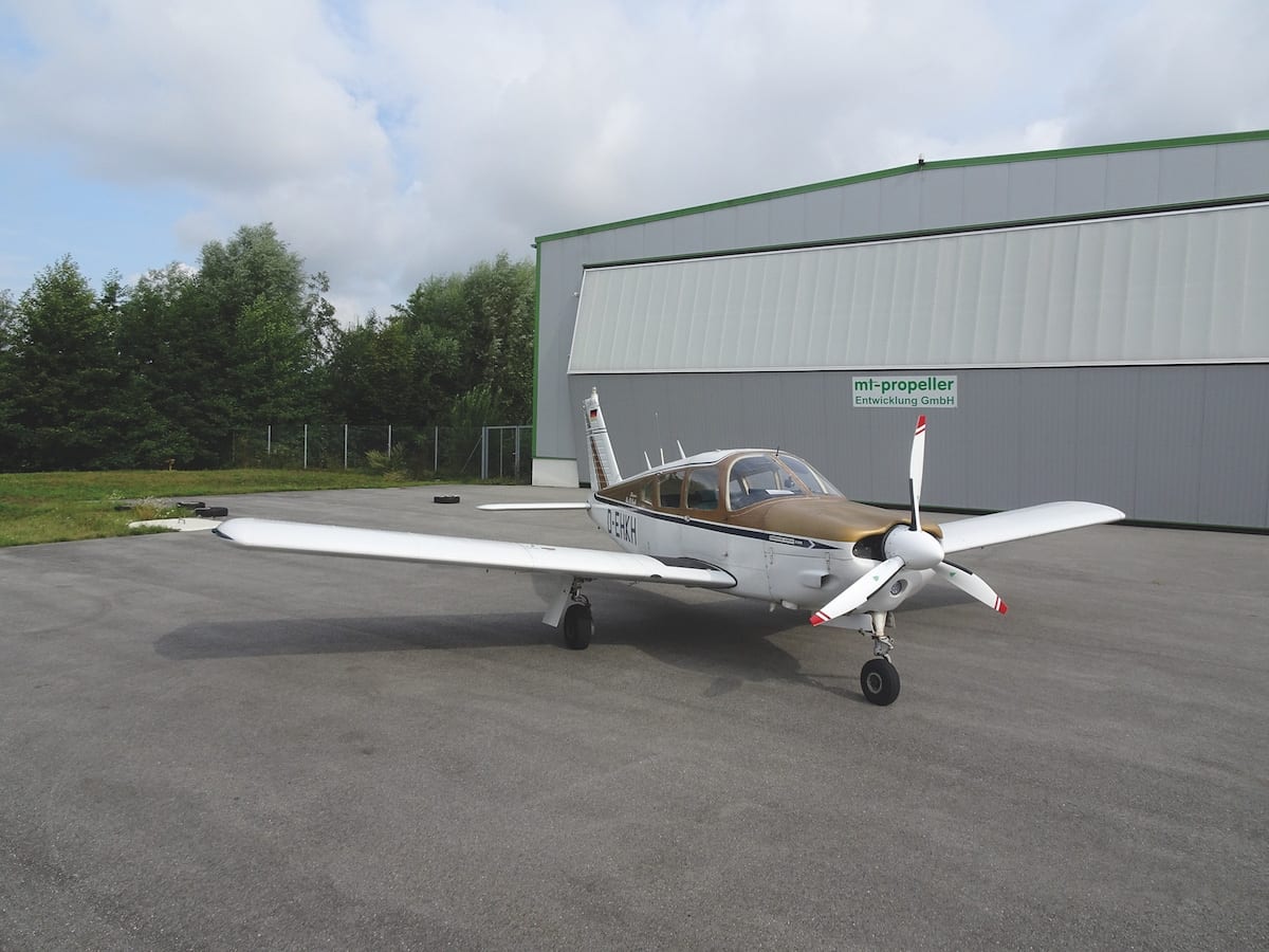 MT-Propeller awarded STC for new prop on Piper PA-28R