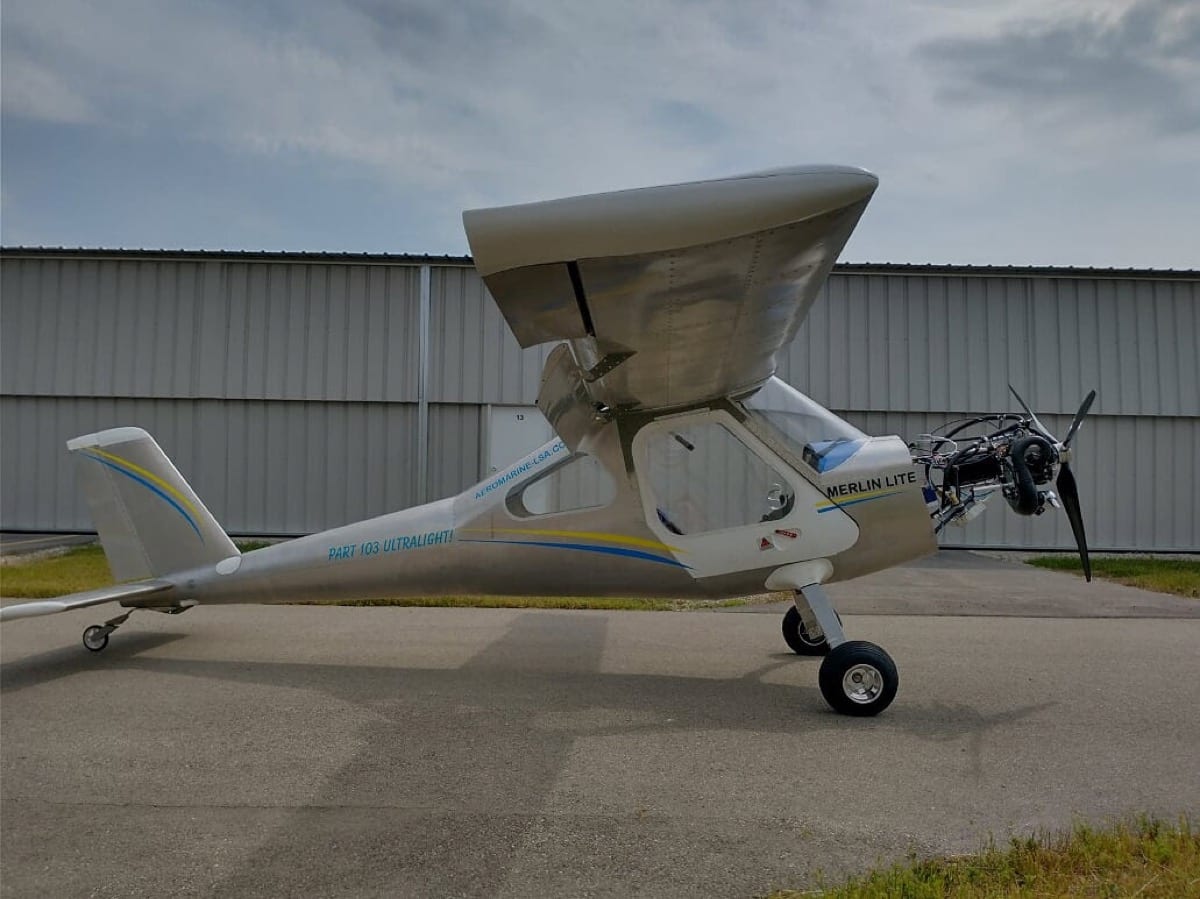 Motel Overgang kasket Merlin Lite makes its debut — General Aviation News