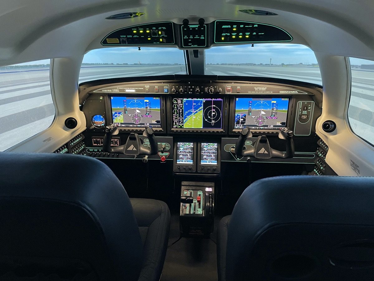 Frasca Fixed Wing Flight Simulators