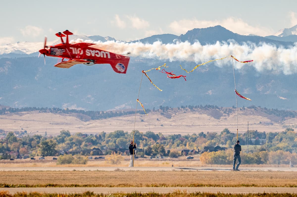 The show wrapped up with the Blue Angels, who wowed the crowd with