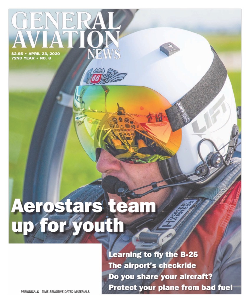 Cover if the April 23, 2020 edition of General Aviation News