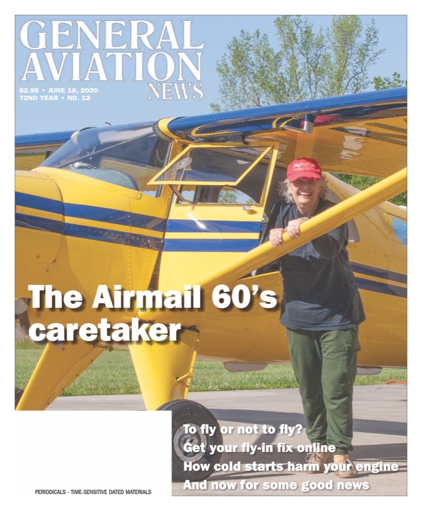 Cover if the June 18, 2020 edition of General Aviation News
