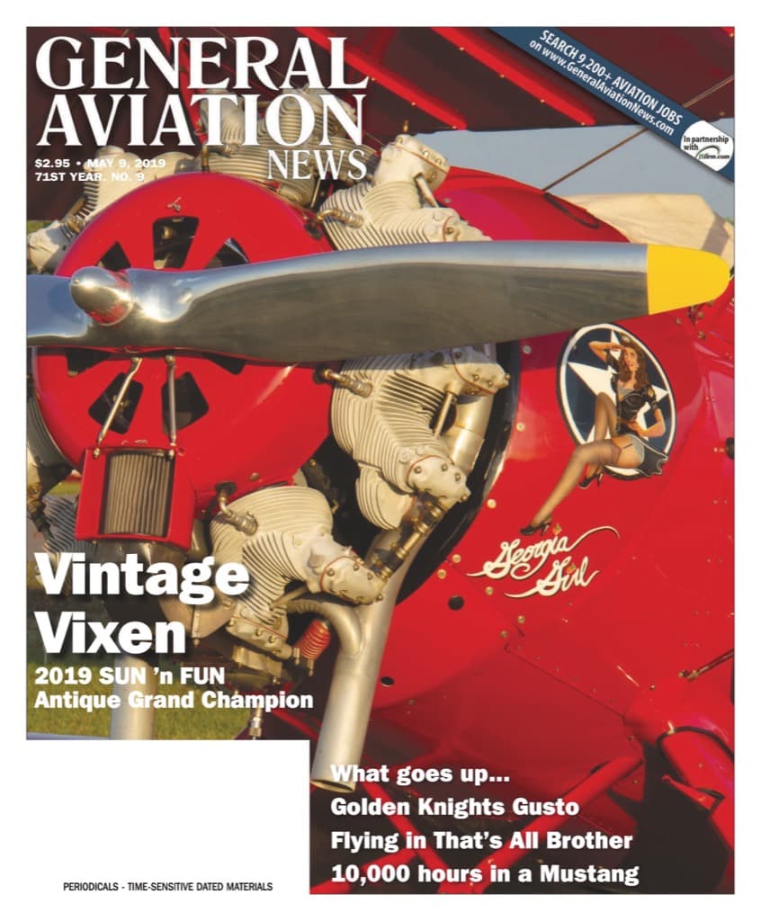 Cover of the May 9, 2019 edition of General Aviation News