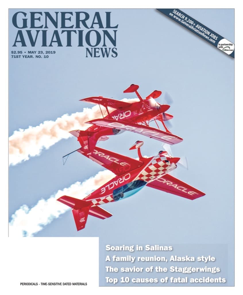 Cover of the May 23, 2019 edition of General Aviation News