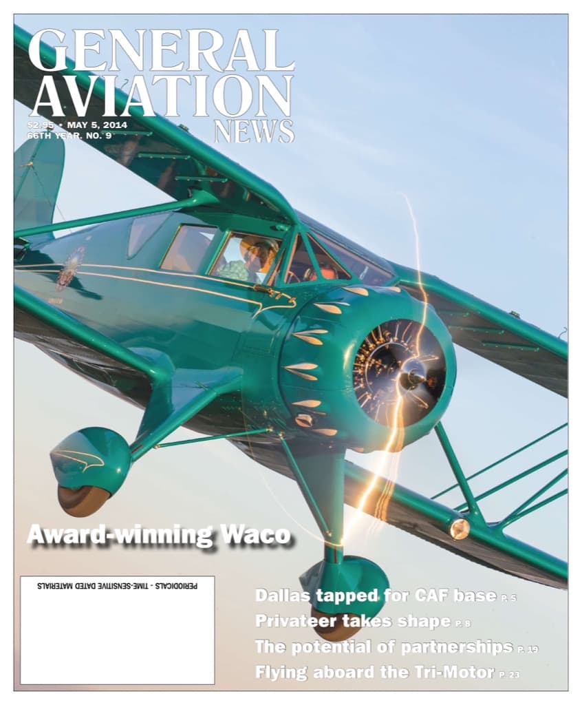 Cover of the May 5, 2014 edition of General Aviation News