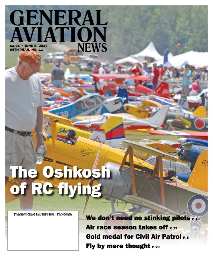Cover of the June 5, 2014 edition of General Aviation News