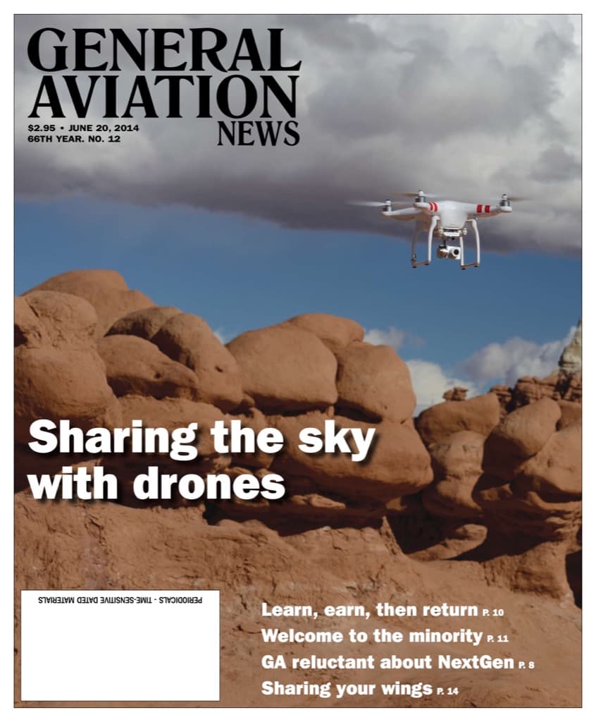 Cover of the June 20, 2014 edition of General Aviation News