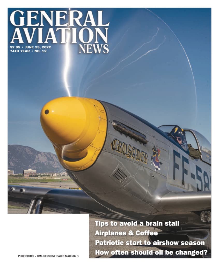 Cover of the June 23, 2022 edition of General Aviation News
