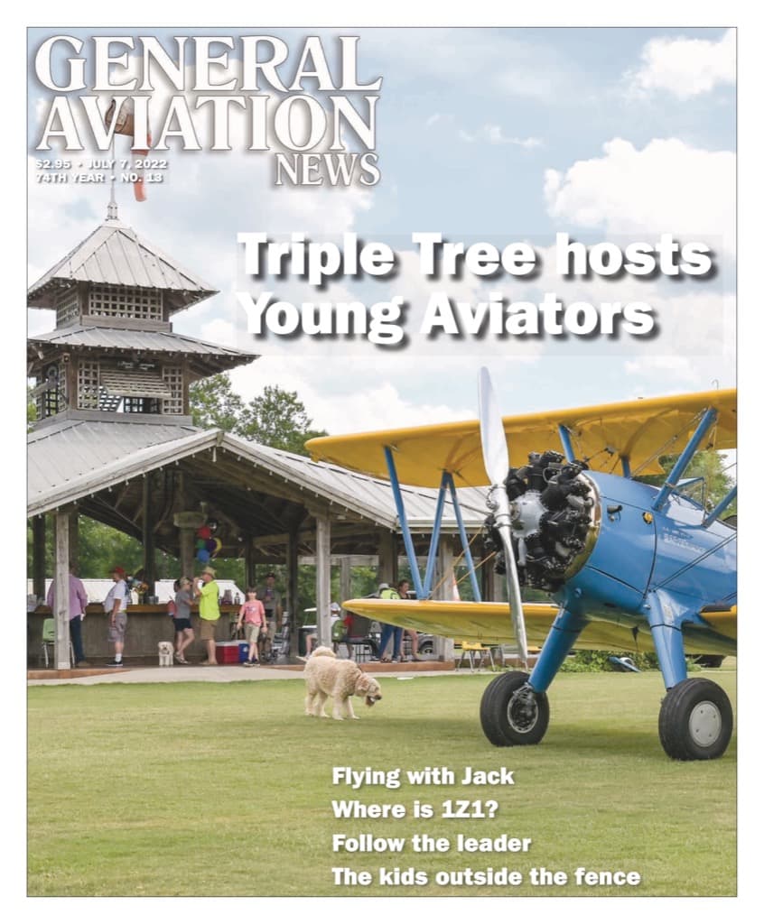 Cover of the July 7, 2022 edition of General Aviation News