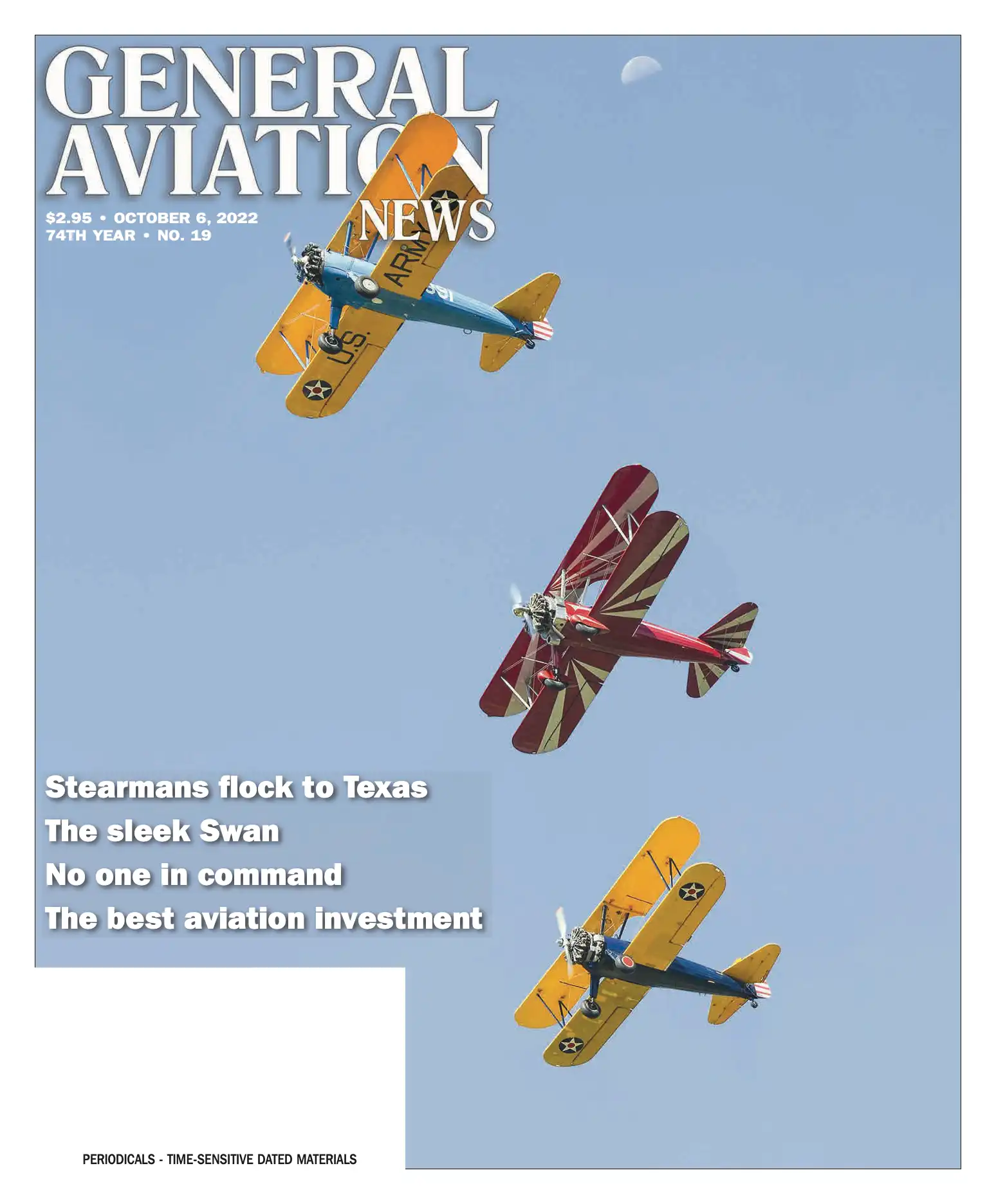 Cover of the October 6, 2022 edition of General Aviation News
