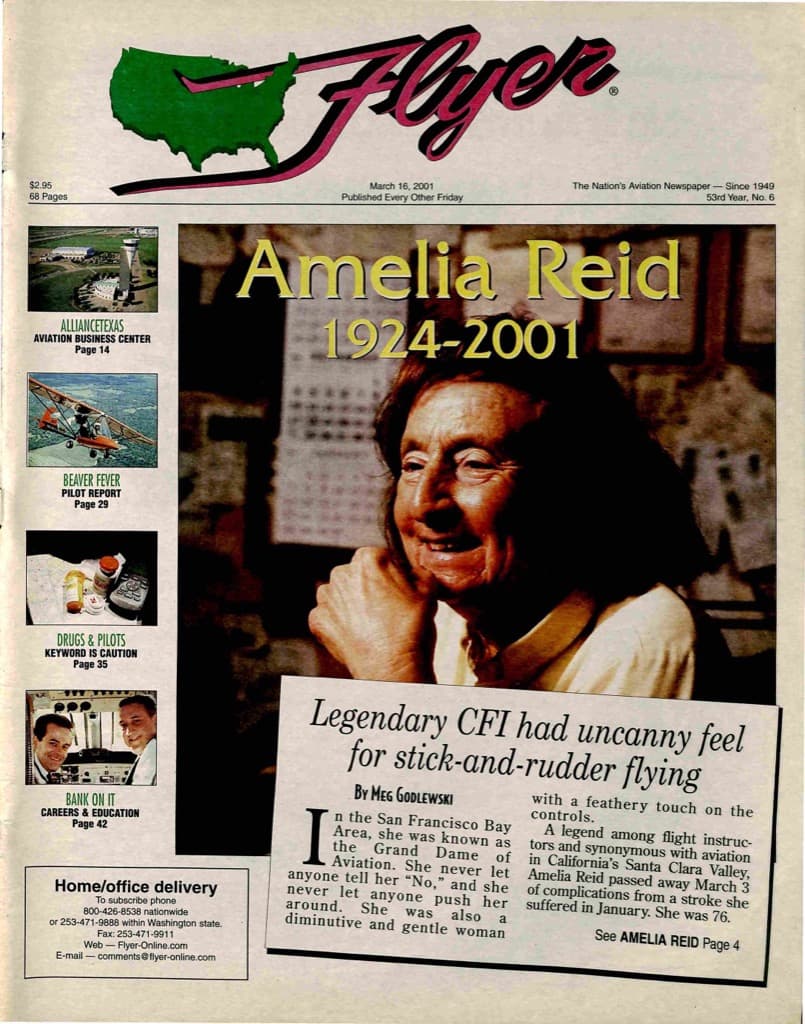 Cover of the March 16, 2001 edition of General Aviation News