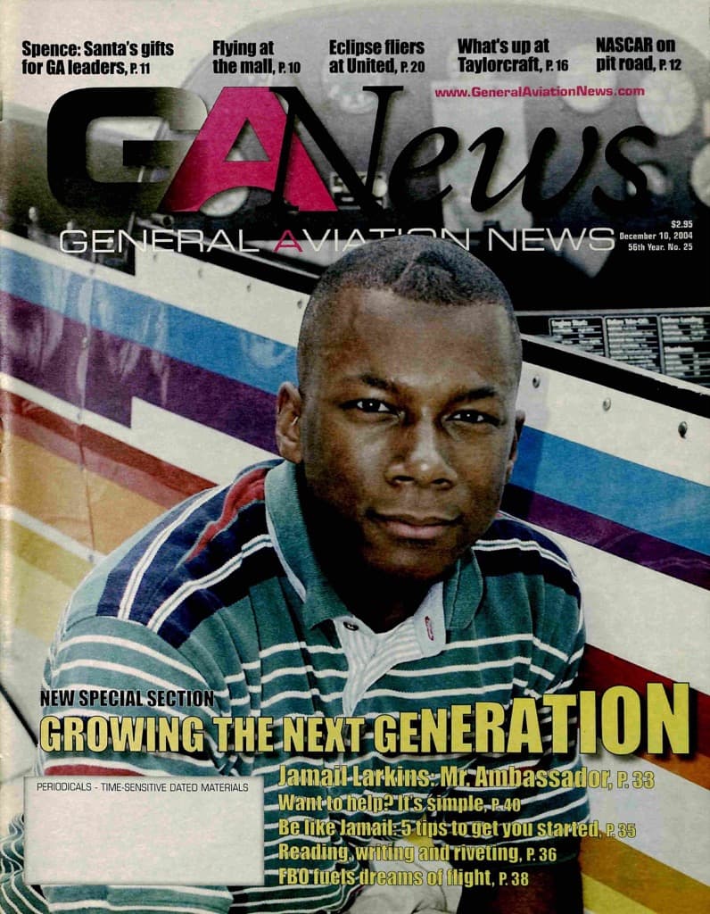 Cover of the December 10, 2004 edition of General Aviation News