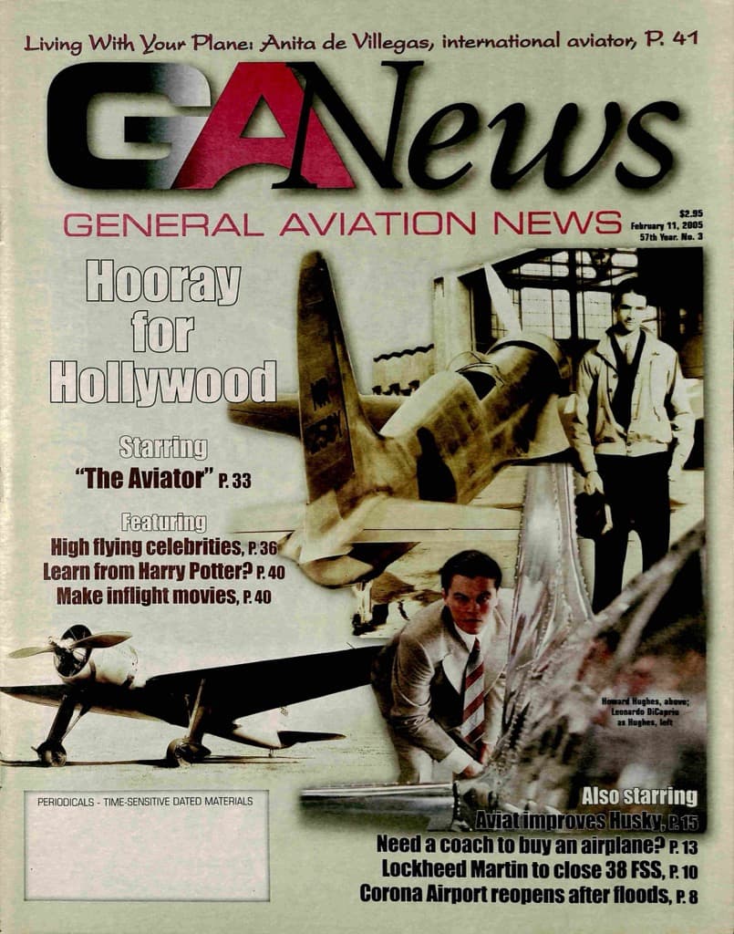 Cover of the February 11, 2005 edition of General Aviation News