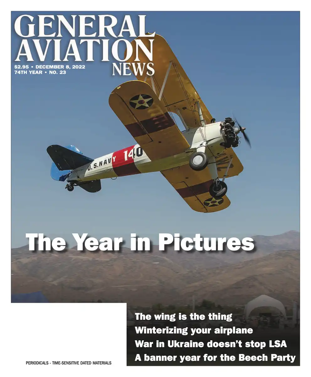 Cover of the December 8, 2022 edition of General Aviation News