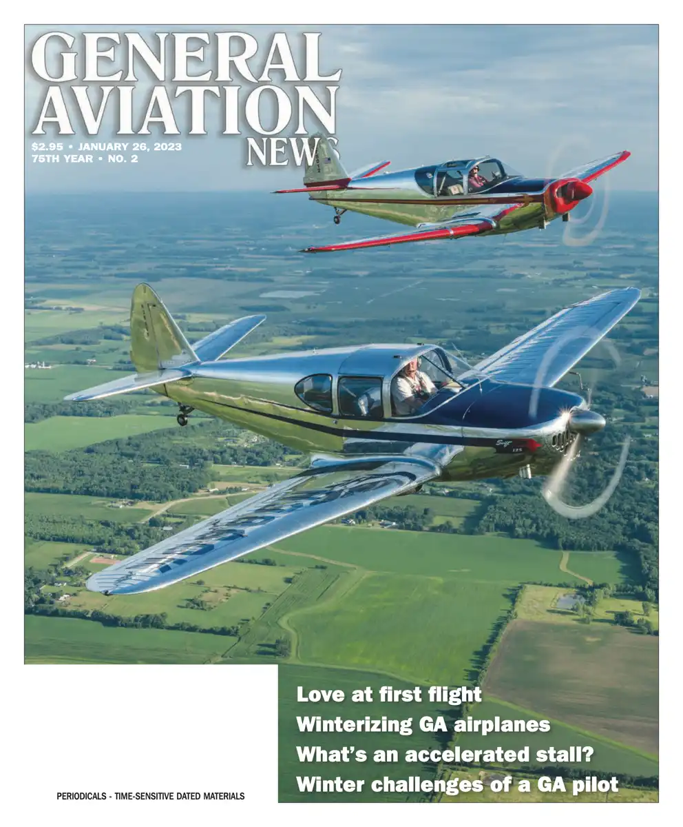 Cover of the January 26, 2023 edition of General Aviation News
