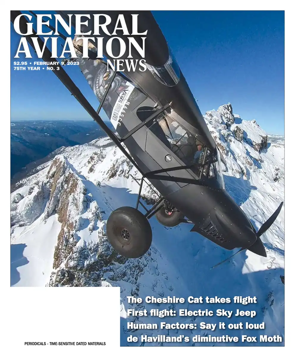 Cover of the February 9, 2023 edition of General Aviation News