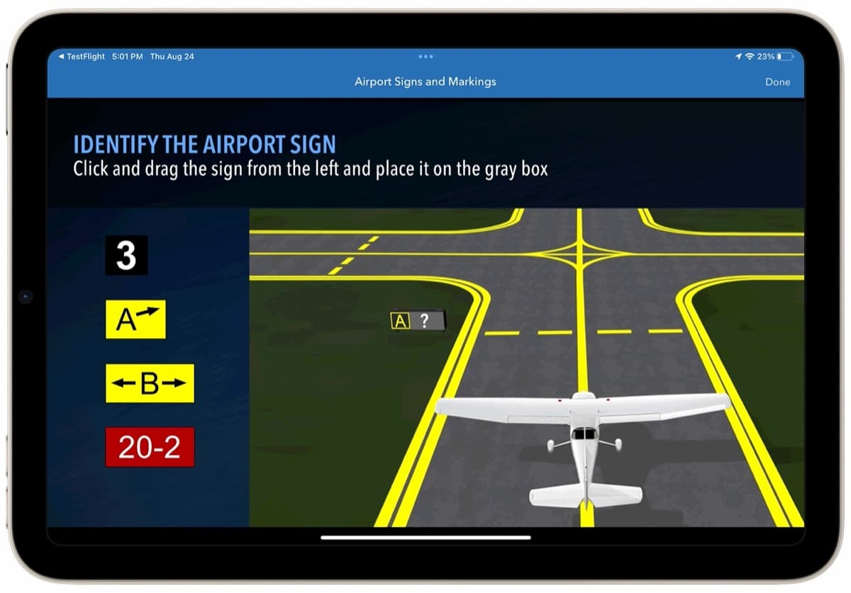 Sporty S Releases 2024 Pilot Training Courses General Aviation News   Products Sportys 2024 LTF Course Interactive IPad 1 